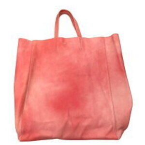 Celine Horizontal Cabas Pink Leather Tote Bag